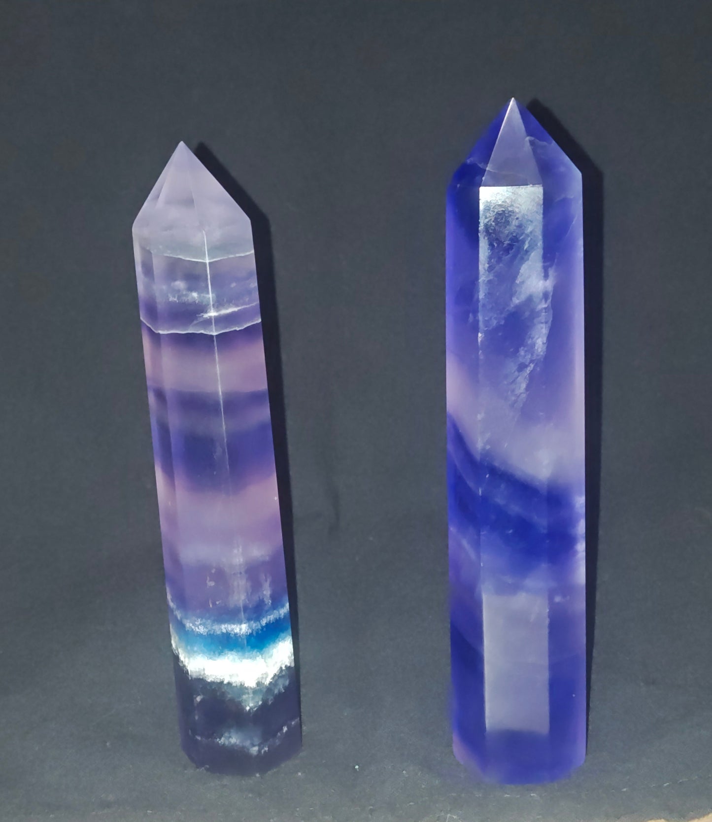 Purple Fluorite Towers