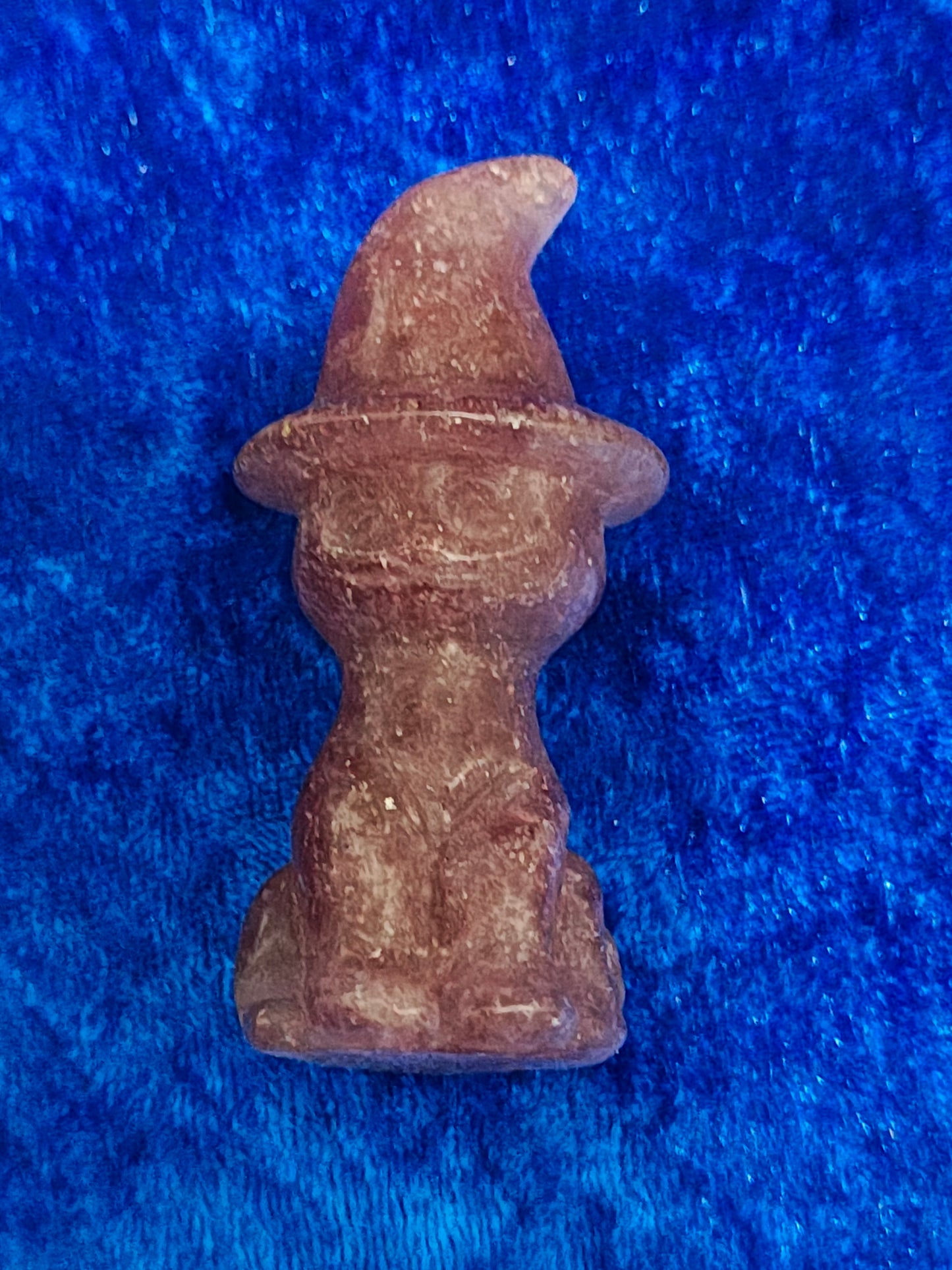 Witchy Cat Crystal Carving 2.5" | Rose Quartz, Strawberry Quartz & Opalite | Witch Gift for Cat Lovers