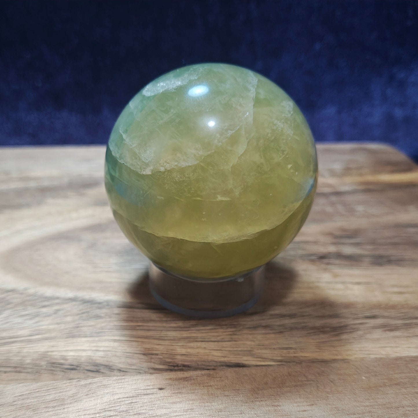 Sour Candy Fluorite Sphere 233g 7cm | Candy Fluorite Crystal Ball | Focus & Chakra Healing