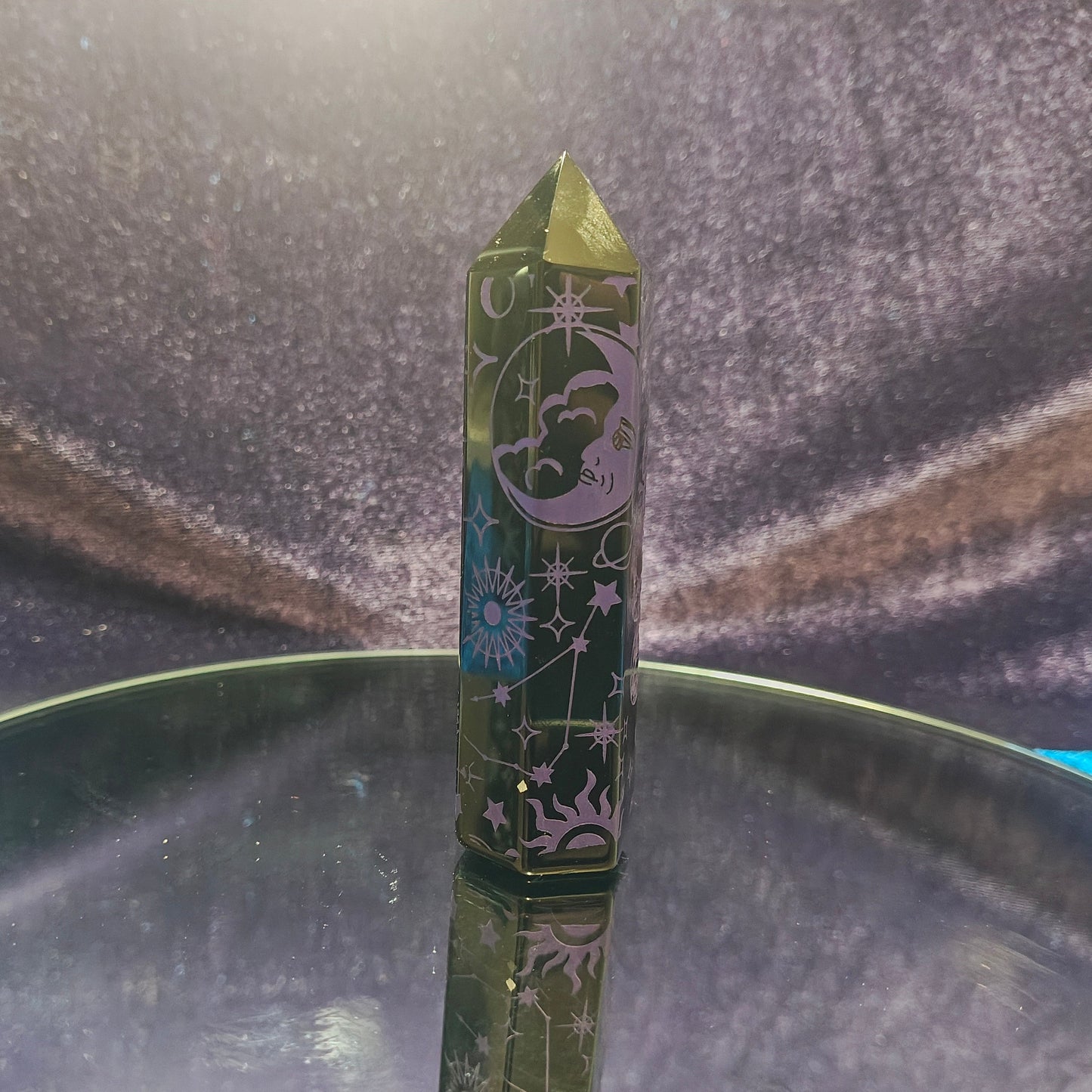 Purple Obsidian Tower