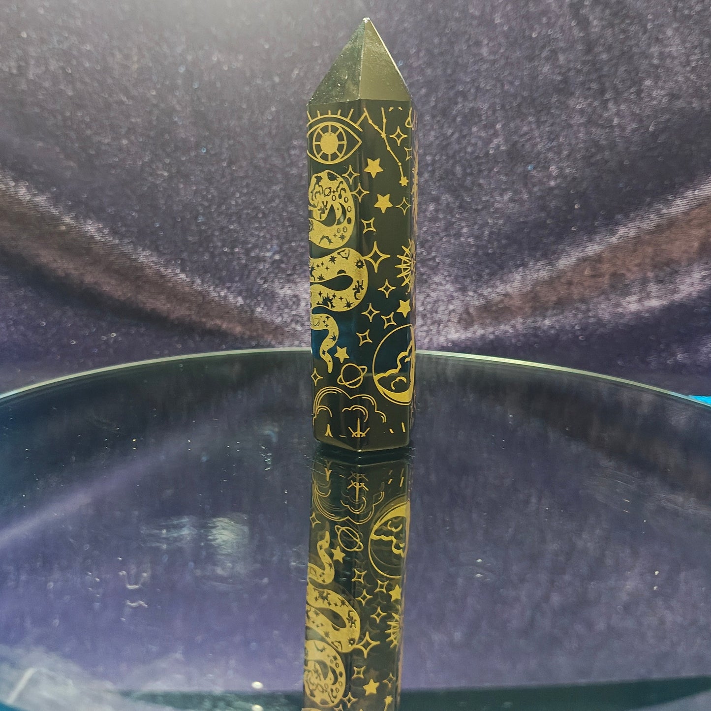 Yellow Obsidian tower