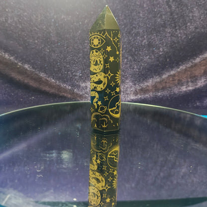 Yellow Obsidian tower