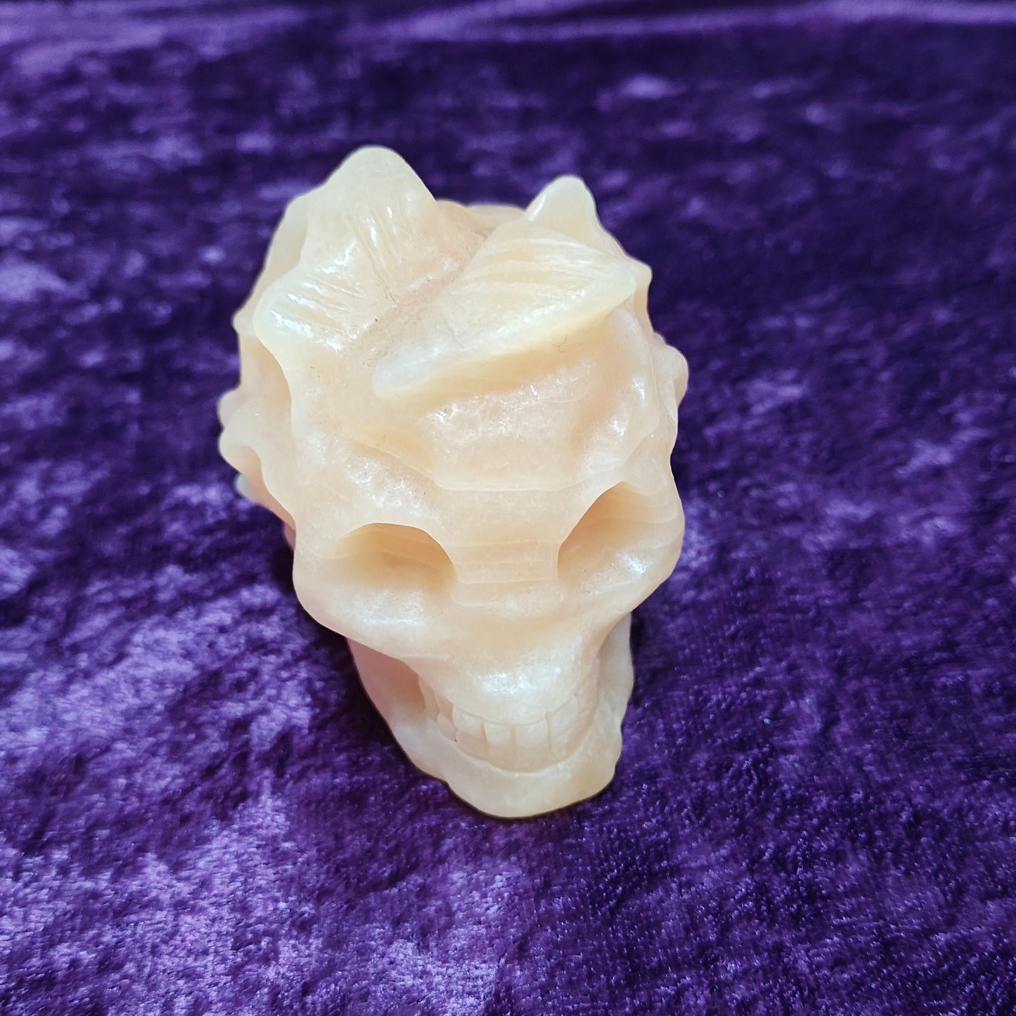 Orange Skull Front