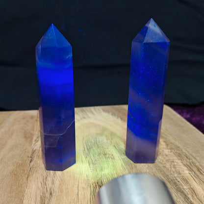 UV Purple Fluorite 