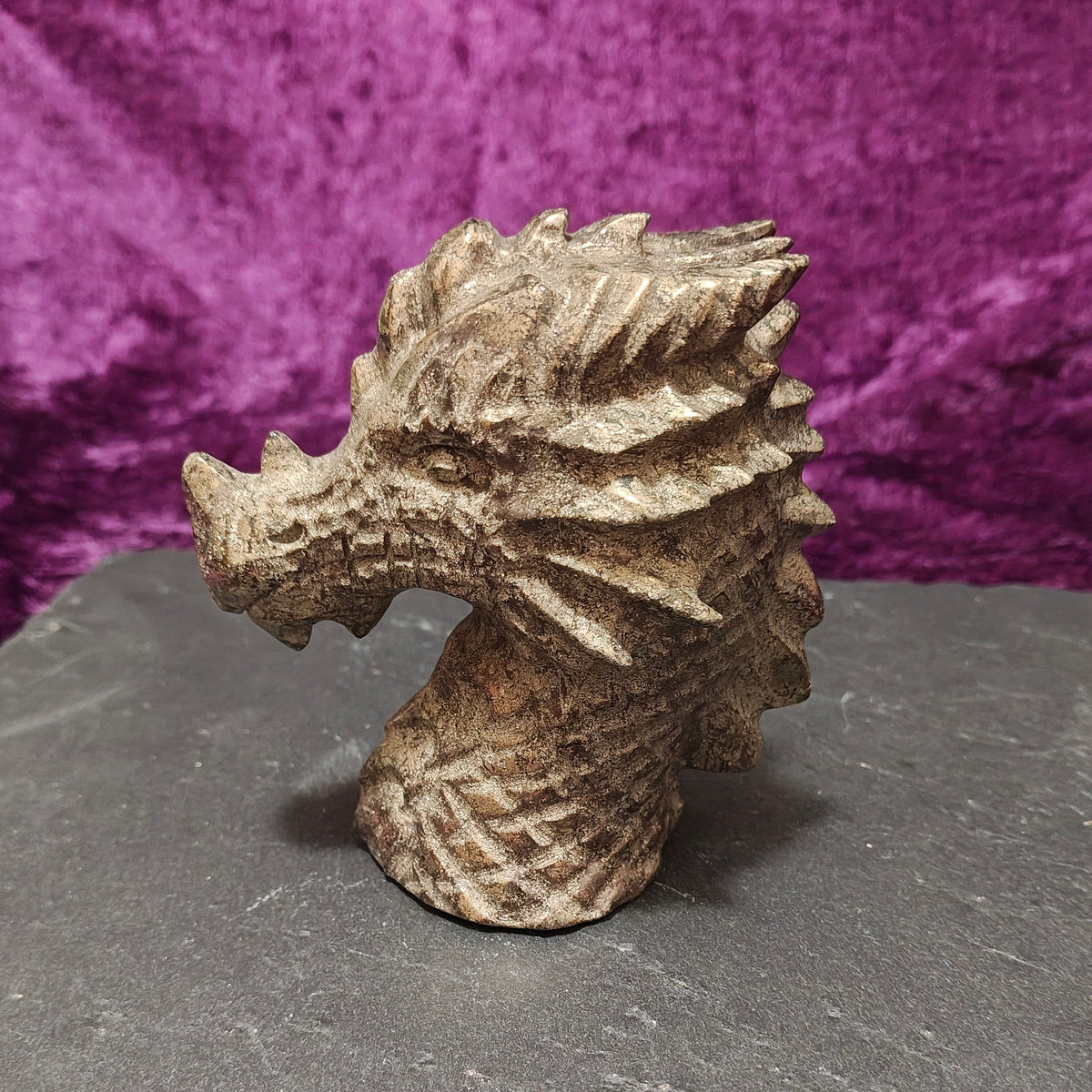 Pyrite Dragon Head Right