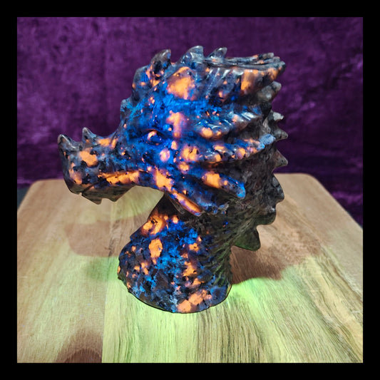 UV Yooperlite Dragon Head